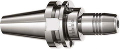Schunk - CAT50 Taper Shank, 1" Hole Diam, Hydraulic Tool Holder/Chuck - 52.8mm Nose Diam, 101.6mm Projection, 46.5mm Clamp Depth, 25,000 RPM, Through Coolant - Exact Tool & Supply