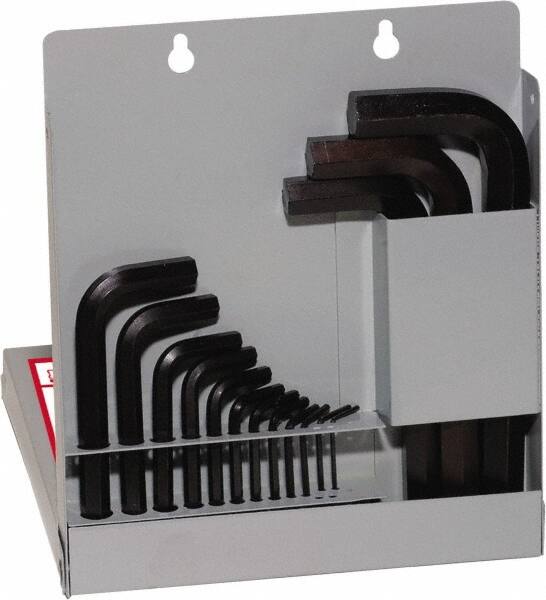 Eklind - 15 Piece L-Key Hex Key Set - Exact Tool & Supply