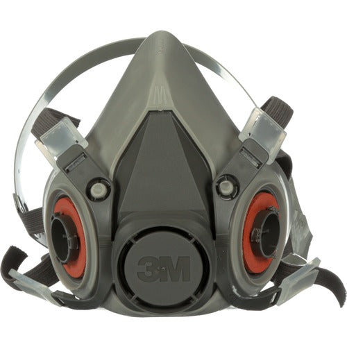 3M Half Facepiece Reusable Respirator 6200/07025(AAD) Medium - Exact Tool & Supply