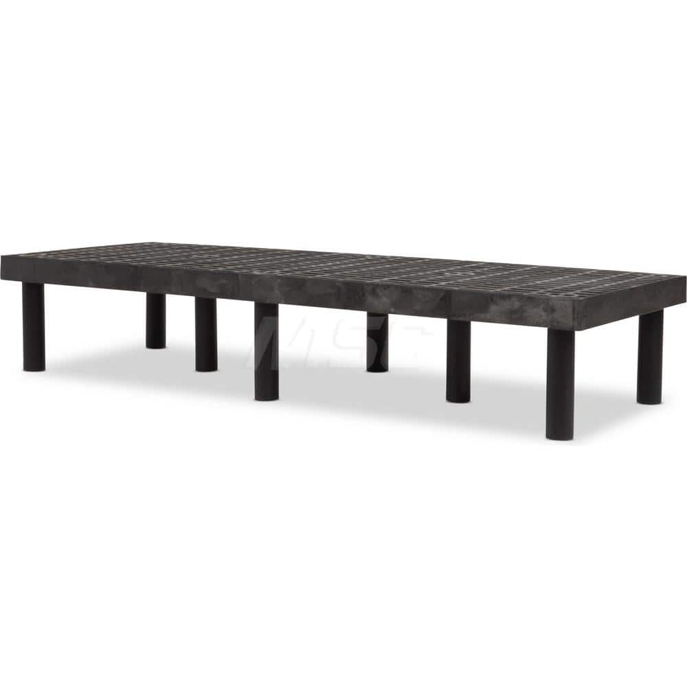 High Density Polyethylene Display Rack: 24″ Wide, 12″ High, 66″ Deep