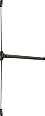 Falcon - Nonhanded, Surface Vertical Rod - Duronodic Finish, 30 to 36" Door Width, Grade 1 - Exact Tool & Supply