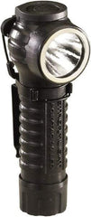 Streamlight - White LED Bulb, 170 Lumens, Right Angle Flashlight - Black Plastic Body, 2 CR123A Lithium Batteries Included - Exact Tool & Supply