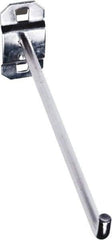 Triton - 1/4" Diam, Single Angled End Pegboard Hook - 6" Projection, 90° Bend, Stainless Steel - Exact Tool & Supply