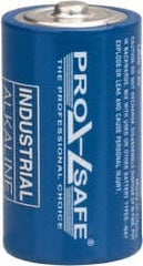 PRO-SAFE - Pack of 72 Size D, Alkaline, Standard Batteries - Exact Tool & Supply