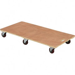 Vestil - 1,200 Lb Capacity Wood Dolly - 48" Long x 24" Wide - Exact Tool & Supply