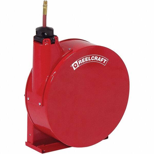 Reelcraft - Hose Reels Style: Spring Retractable Hose Length (Feet): 50 - Exact Tool & Supply
