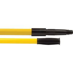 60″ Fiberglass Handle, Tapered/Threaded, 1″ Diameter - Exact Tool & Supply