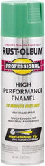 Rust-Oleum - Safety Green, Gloss, Rust Proof Enamel Spray Paint - 14 Sq Ft per Can, 15 oz Container, Use on Multipurpose - Exact Tool & Supply