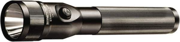 Streamlight - White LED Bulb, 400 Lumens, Industrial/Tactical Flashlight - Black Aluminum Body, 1 AA Battery Included - Exact Tool & Supply