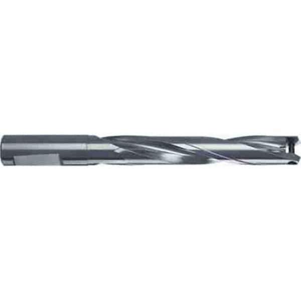 Guhring - 32.5mm Max Diam, 5xD, 31.75mm Shank Diam, 287mm OAL, Replaceable Tip Drill - HT 800 WP Insert, 32.005 HT800 Toolholder, Series 4108 - Exact Tool & Supply