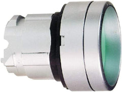 Schneider Electric - 22mm Mount Hole, Recessed, Pushbutton Switch Only - Round, Green Pushbutton, Nonilluminated, Momentary (MO) - Exact Tool & Supply