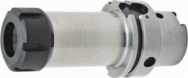 Parlec - 4.72" Projection, HSK63A Hollow Taper, ER32 Collet Chuck - Through Coolant - Exact Tool & Supply
