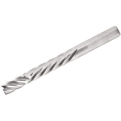 Iscar - 8mm Cutting Diam x 16mm Length of Cut, 6 Flute, Compression Spiral Router Bit - Uncoated, Right Hand Cut, Solid Carbide, 63mm OAL x 8mm Shank Diam, Square End - Exact Tool & Supply