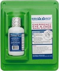 PRO-SAFE - 16 oz, Disposable Eyewash Single Station - Approved by FDA - Exact Tool & Supply