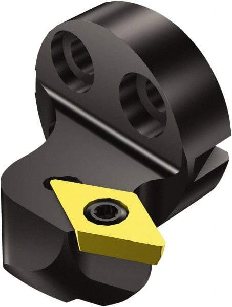 Sandvik Coromant - Right Hand Cut, Size 20, DCMT 2(1.5)1 Insert Compatiblity, Modular Turning & Profiling Cutting Unit Head - 15mm Ctr to Cutting Edge, 15mm Head Length, Through Coolant, Series CoroTurn 107 - Exact Tool & Supply