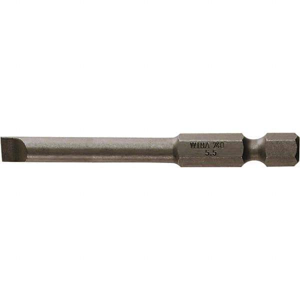 Wiha - 5/32" Power Bit - 1/4" Drive, 2-3/4" OAL - Exact Tool & Supply