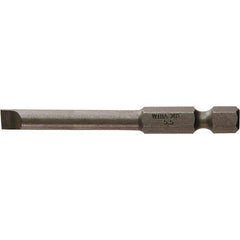 Wiha - 7/32" Power Bit - 1/4" Drive, 2-3/4" OAL - Exact Tool & Supply
