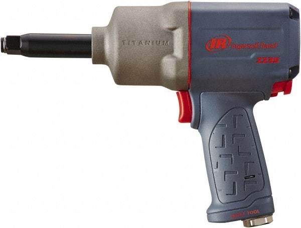 Ingersoll-Rand - 1/2" Drive, 8,500 RPM, 930 Ft/Lb Torque Impact Wrench - Pistol Grip Handle, 1,220 IPM, 24 CFM, 90 psi, 1/4" NPT Inlet - Exact Tool & Supply