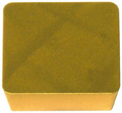 Kennametal - SPG433 Grade KY3500 Ceramic Milling Insert - Uncoated, 0.1874" Thick, 1/2" Inscribed Circle, 1.2mm Corner Radius - Exact Tool & Supply
