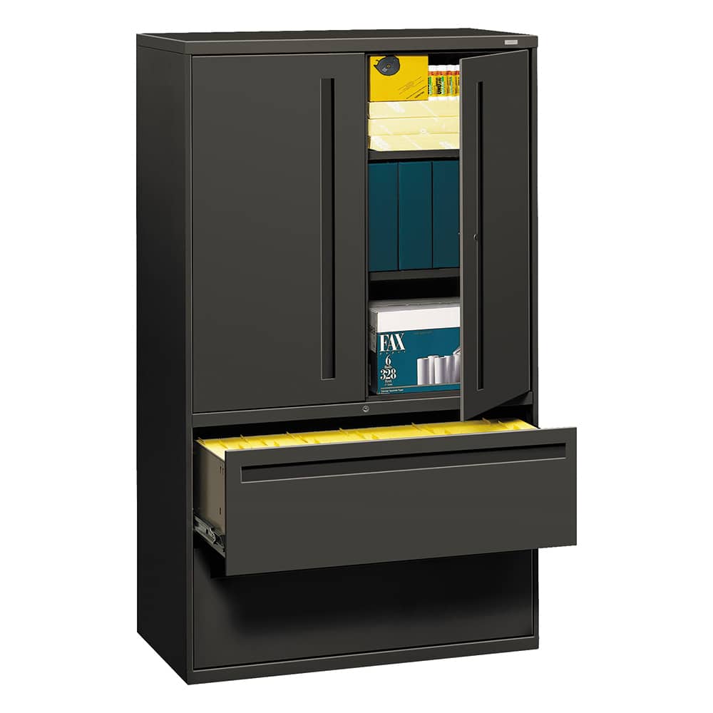Hon - 2 Drawer Charcoal Steel Lateral File - Exact Tool & Supply
