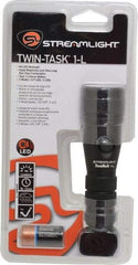 Streamlight - White LED Bulb, 96 Lumens, Industrial/Tactical Flashlight - Black Aluminum Body, 1 Lithium Battery Included - Exact Tool & Supply