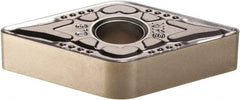 Walter - DNMG432 NMS Grade WSM10 Carbide Turning Insert - TiAlN/Al2O3/ZrCN Finish, 55° Diamond, 1/2" Inscr Circle, 3/16" Thick, 1/32" Corner Radius - Exact Tool & Supply