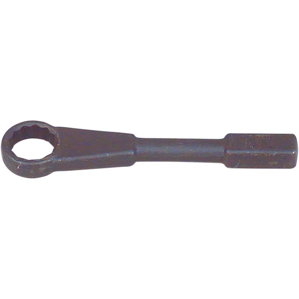 Wright Tool & Forge - Box Wrenches; Wrench Type: Striking ; Tool Type: Straight Handle ; Size (Inch): 2-5/8 ; Number of Points: 12 ; Head Type: Single End ; Finish/Coating: Black - Exact Tool & Supply