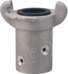 Value Collection - 1-1/4" NPT & 5-1/16" Long x 1-1/4" Wide Sandblaster Hose End - Hose with 1-1/4" ID x 2-5/32" OD - Exact Tool & Supply