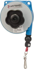 PRO-SOURCE - 6 Lb Load Capacity, 5-1/4' Travel Distance, Tool Balancer - Steel Cable, Aluminum Housing, Locking Mechanism - Exact Tool & Supply