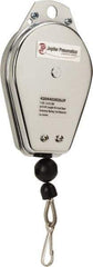 PRO-SOURCE - 6.67 Lb Load Capacity, 4.59' Travel Distance, Tool Balancer - Steel Cable, Steel Housing, Locking Mechanism - Exact Tool & Supply