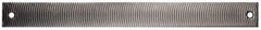 PFERD - 12" Long, Bastard Cut, Flat American-Pattern File - Curved Cut, 0.38" Overall Thickness, Flexible - Exact Tool & Supply