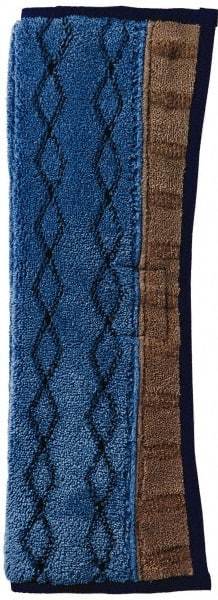 Rubbermaid - 5" Microfiber Microfiber High Absorbency Plus Mop Pad - 4 Ply, Clamp Jaw Connection - Exact Tool & Supply
