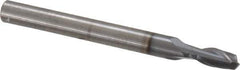 OSG - 5/32", 5/16" LOC, 3/16" Shank Diam, 2" OAL, 2 Flute, Solid Carbide Square End Mill - Single End, TiCN Finish, Spiral Flute, 30° Helix, Centercutting, Right Hand Cut, Right Hand Flute, Series 412 - Exact Tool & Supply