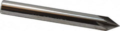Keo - 1/4" Head Diam, 1/4" Shank Diam, 6 Flute 60° Solid Carbide Countersink - Exact Tool & Supply