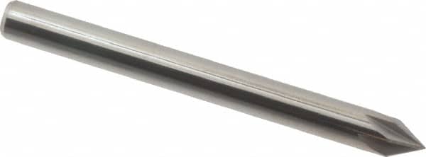 Keo - 3/16" Head Diam, 3/16" Shank Diam, 6 Flute 60° Solid Carbide Countersink - Exact Tool & Supply