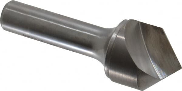 Keo - 1" Head Diam, 1/2" Shank Diam, 1 Flute 90° Solid Carbide Countersink - Exact Tool & Supply