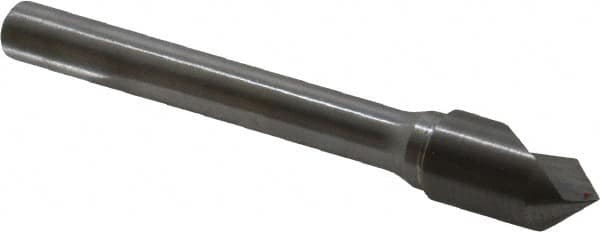 Keo - 3/8" Head Diam, 1/4" Shank Diam, 1 Flute 82° Solid Carbide Countersink - Exact Tool & Supply