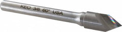Keo - 3/8" Head Diam, 1/4" Shank Diam, 1 Flute 60° Solid Carbide Countersink - Exact Tool & Supply