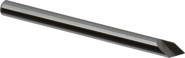 Keo - 1/8" Head Diam, 1/8" Shank Diam, 1 Flute 60° Solid Carbide Countersink - Exact Tool & Supply