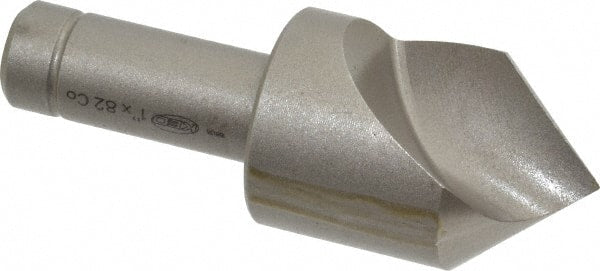 Keo - 1" Head Diam, 1/2" Shank Diam, 1 Flute 82° Cobalt Countersink - Exact Tool & Supply