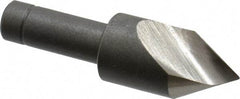 Keo - 5/8" Head Diam, 3/8" Shank Diam, 1 Flute 60° Cobalt Countersink - Bright Finish, 2-1/4" OAL, Single End - Exact Tool & Supply