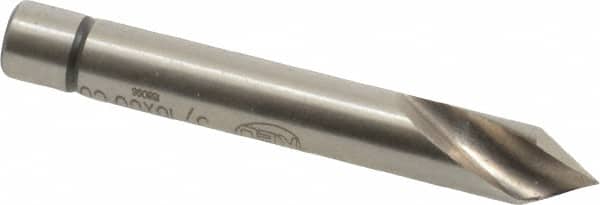 Keo - 3/16" Head Diam, 3/16" Shank Diam, 1 Flute 60° Cobalt Countersink - Exact Tool & Supply