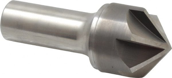 Keo - 1-1/4" Head Diam, 3/4" Shank Diam, 6 Flute 100° Solid Carbide Countersink - Exact Tool & Supply