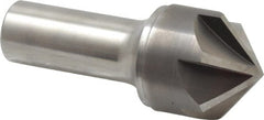 Keo - 1-1/4" Head Diam, 3/4" Shank Diam, 6 Flute 100° Solid Carbide Countersink - Exact Tool & Supply