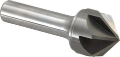 Keo - 1" Head Diam, 1/2" Shank Diam, 6 Flute 100° Solid Carbide Countersink - Exact Tool & Supply