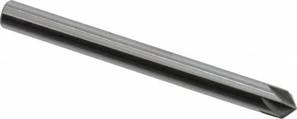 Keo - 3/16" Head Diam, 3/16" Shank Diam, 6 Flute 100° Solid Carbide Countersink - Exact Tool & Supply