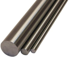 Value Collection - 1/4 Inch Diameter, 303 Stainless Steel Round Rod - 6 Ft. Long, Turned, Ground and Polished - Exact Tool & Supply