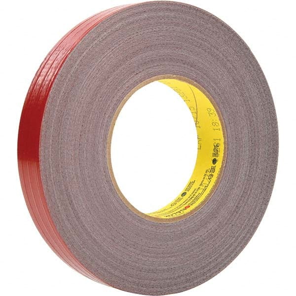 3M - 54.8m x 24mm x 12.1 mil Red Polyethylene Cloth Duct Tape - Exact Tool & Supply