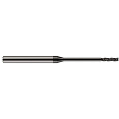 Harvey Tool - Square End Mills; Mill Diameter (Decimal Inch): 0.0650 ; Length of Cut (Inch): 1/2 ; Length of Cut (Decimal Inch): 0.5000 ; Material: Solid Carbide ; Finish/Coating: Amorphous Diamond ; Shank Diameter (Inch): 1/8 - Exact Tool & Supply