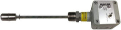 Flowline - 0.812 Inch Diameter x 2 Ft. Long, Liquid Level Sensor and Probe High Level Alarm, 55 Gallon Drum Alarm - 9 VDC Volts, Stainless Steel - Exact Tool & Supply